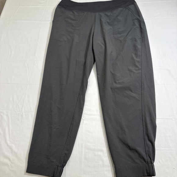 Patagonia Happy Hike Studio Pants Pull On Joggers Noble Gray Size Medium #21216 - Picture 1 of 9